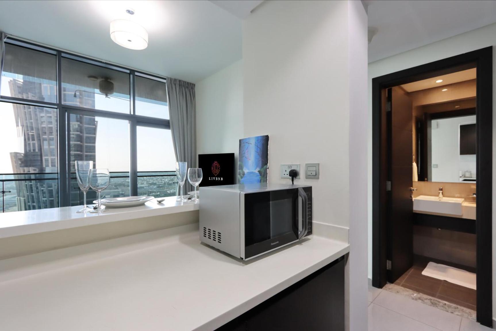 Livbnb Suites - Bright 1 Bedroom Suite In Merano Tower ドバイ エクステリア 写真